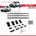 Jeep Limited 2014 ve Sonrası ile Uyumlu BASIC Model Ara Atkı Tavan Barı Gri 2 Adet
