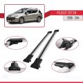 Peugeot 207 SW 2006-2014 Arası ile Uyumlu FLY Model Ara Atkı Tavan Barı Gri 2 Adet