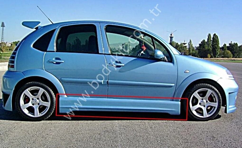 Citroen C3 Uyumlu Yedek Parça Geniş Marşpiyel
