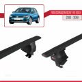 Volkswagen Golf 7 (5G) 2013-2019 Arası ile Uyumlu ACE-4 Ara Atkı Tavan Barı Siyah 2 Adet