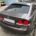 Honda Civic Uyumlu Yedek Parça Arka Cam Üstü Spoiler İnce Model 2006-2012