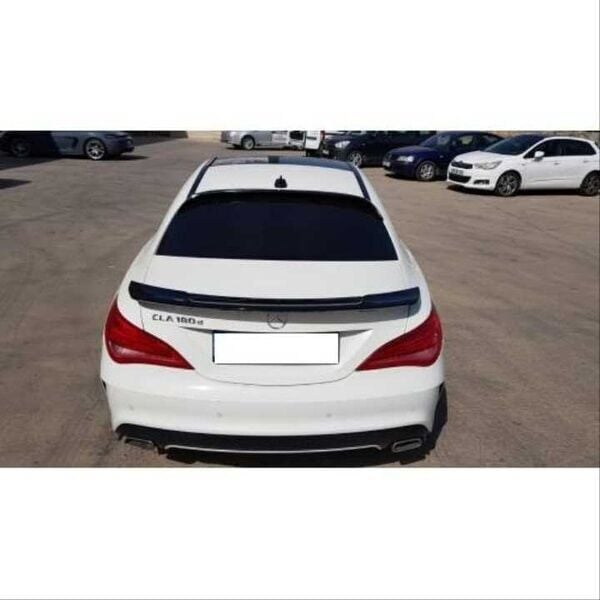 Mercedes W117 CLA GTS Uyumlu Yedek Parça Spoiler Parlak Siyah