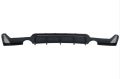 Bmw 4 Serisi F32 / F36 2014-2020 Uyumlu M Difüzör Çift Çıkış İnce / Pıano Black