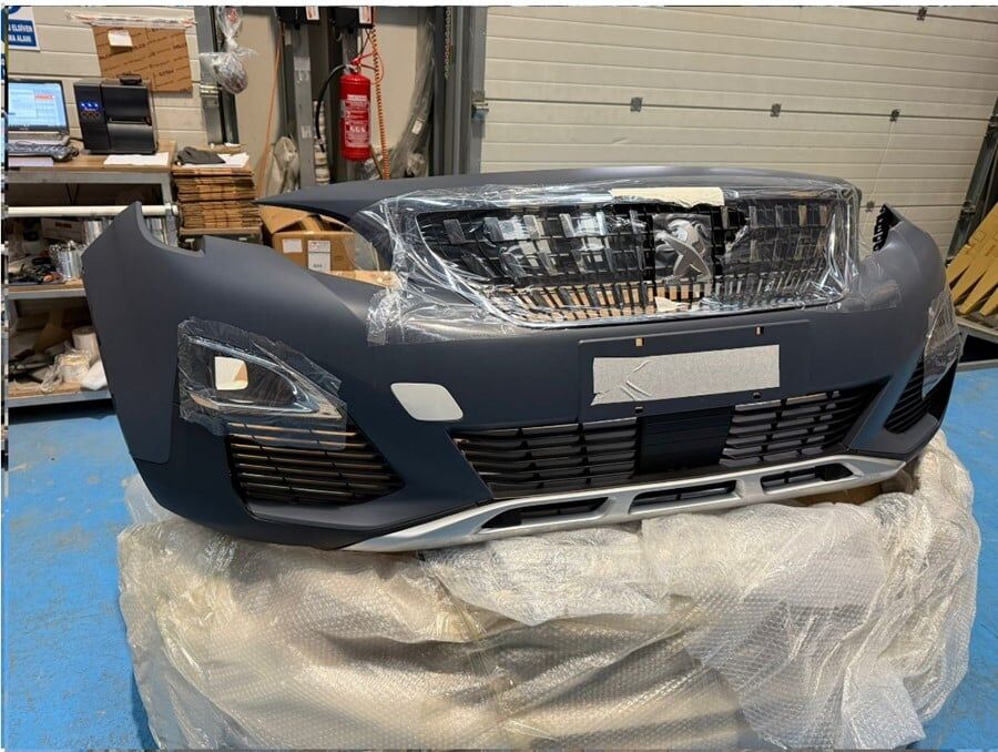 Peugeot 3008 2016- Ön Tampon Set Dolu (Gri Boyalı)