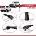 Jeep Limited 2014 ve Sonrası ile Uyumlu ACE-1 Ara Atkı Tavan Barı Siyah 2 Adet