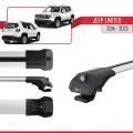 Jeep Limited 2014 ve Sonrası ile Uyumlu ACE-1 Ara Atkı Tavan Barı Gri 2 Adet