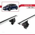 Peugeot 208 (A9) Pre-Facelift 2012-2015 Arası ile Uyumlu ACE-4 Ara Atkı Tavan Barı Gri 2 Adet