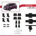 Peugeot 108 2014-2021 Arası ile Uyumlu ACE-4 Ara Atkı Tavan Barı Siyah 2 Adet
