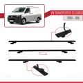 Volkswagen T5 Transporter 2003-2015 Arası ile Uyumlu BASIC Model Ara Atkı Tavan Barı Siyah 2 Adet