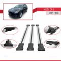 Mazda CX-5 I (KE) 2012-2016 Arası ile Uyumlu FLY Model Ara Atkı Tavan Barı Gri 3 Adet