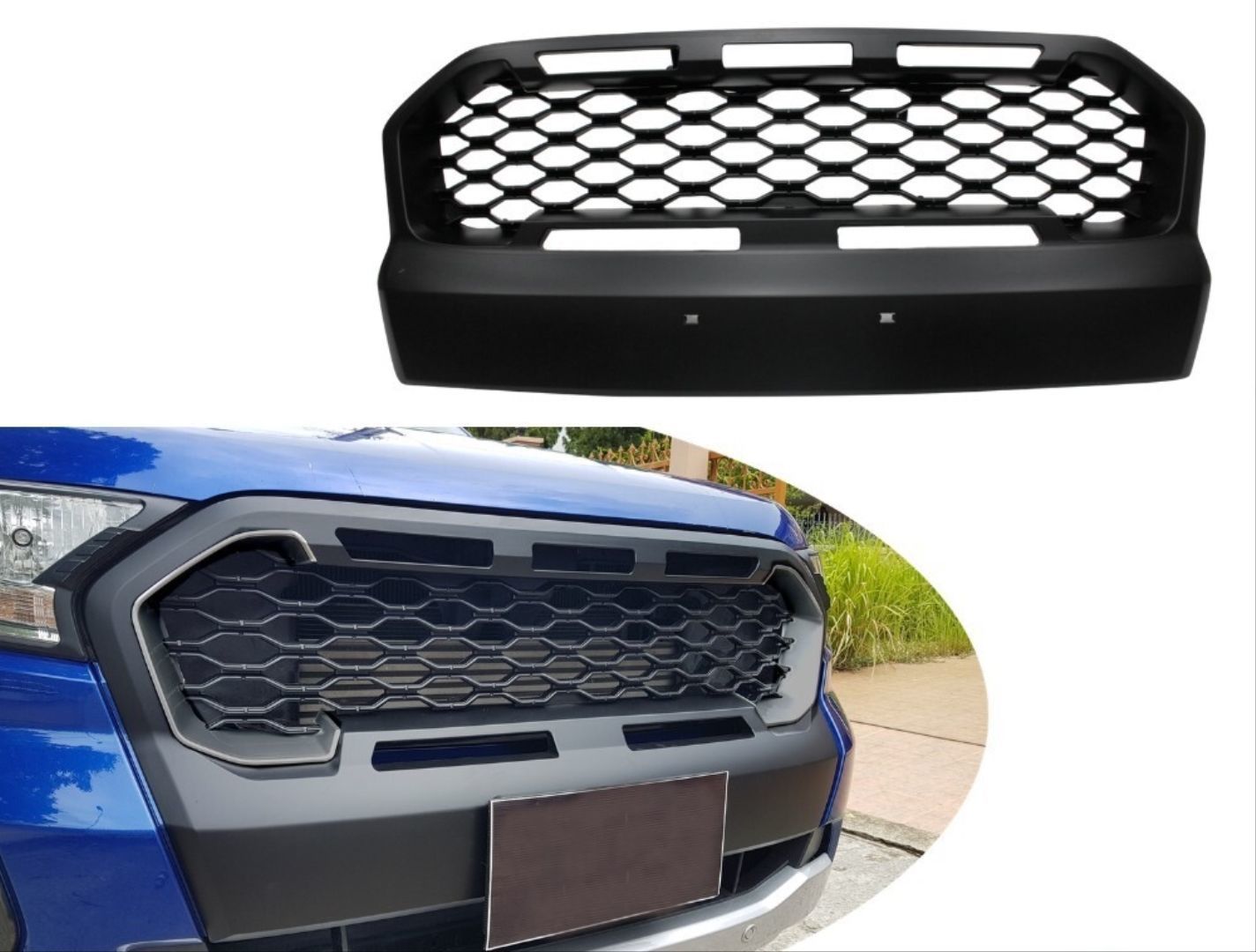 Ford Ranger T7 (2015-2018) Arası Uyumlu Petek Panjur