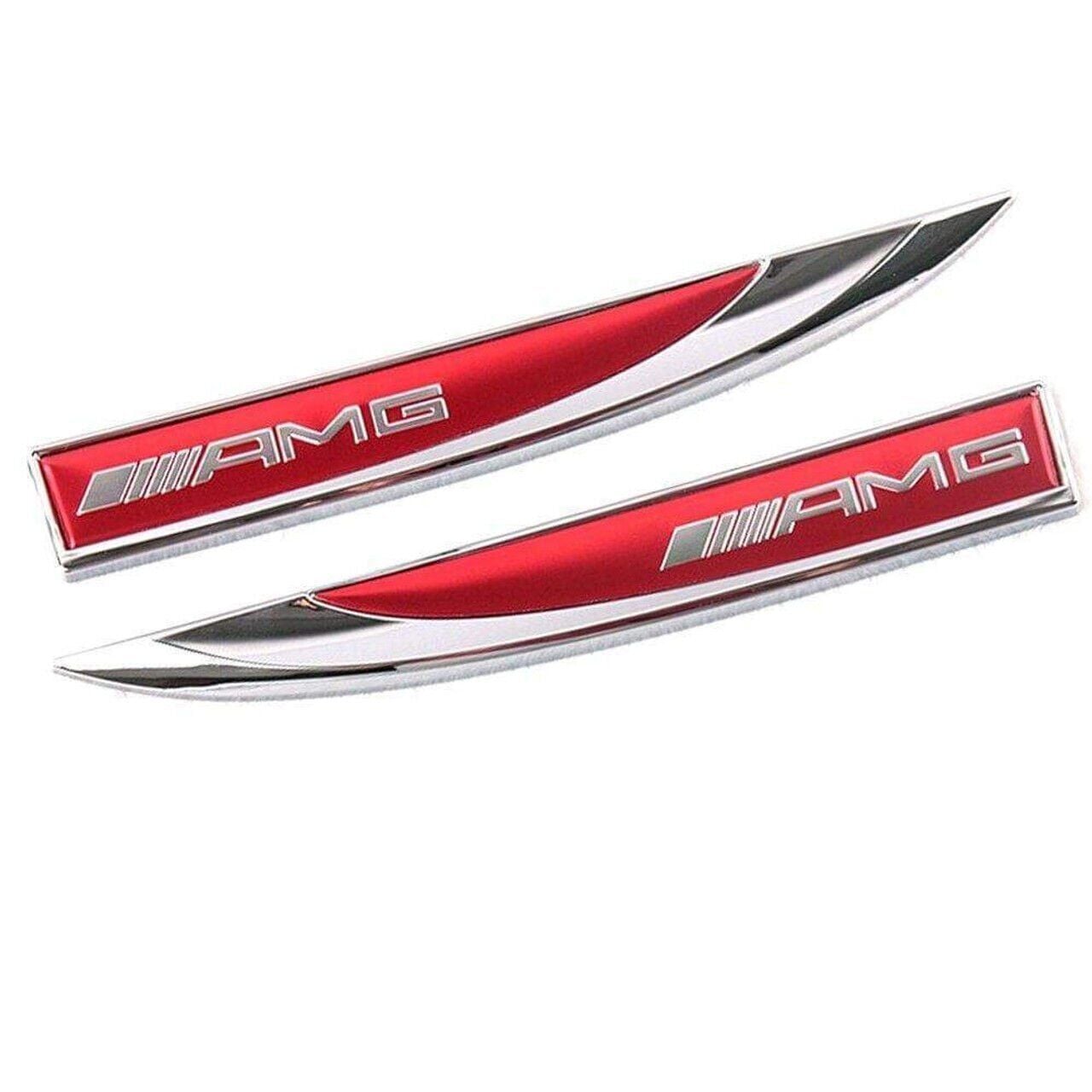 AMG Kırmızı Çamurluk Bıçağı Logo