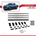 Mitsubishi L200 V 2015-2023 Arası ile Uyumlu BASIC Model Ara Atkı Tavan Barı Gri 3 Adet