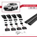 Mitsubishi Outlander 3 2013-2018 Arası ile Uyumlu ACE-2 Ara Atkı Tavan Barı Siyah 2 Adet