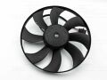 Volkswagen Polo 2010 Sonrası Fan Motoru Davlumbazsız (395mm - 3 Fiş - 8 Kanat)