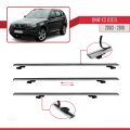 BMW X3 (E83) 2003-2010 Arası ile Uyumlu BASIC Model Ara Atkı Tavan Barı Gri 3 Adet