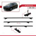 Mitsubishi ASX (GA) 2010-2022 Arası ile Uyumlu BASIC Model Ara Atkı Tavan Barı Siyah 3 Adet
