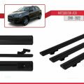 Mitsubishi ASX (GA) 2010-2022 Arası ile Uyumlu BASIC Model Ara Atkı Tavan Barı Siyah 3 Adet