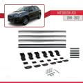 Mitsubishi ASX (GA) 2010-2022 Arası ile Uyumlu BASIC Model Ara Atkı Tavan Barı Gri 3 Adet