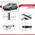 Mitsubishi Airtrek 2001-2008 Arası ile Uyumlu BASIC Model Ara Atkı Tavan Barı Gri 3 Adet