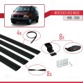 Mercedes Vito (W638) 1996-2003 Arası ile Uyumlu BASIC Model Ara Atkı Tavan Barı Siyah 4 Adet