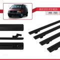 Mercedes Vito (W638) 1996-2003 Arası ile Uyumlu BASIC Model Ara Atkı Tavan Barı Siyah 4 Adet