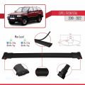 Opel Frontera 1992-1998 Arası ile Uyumlu FLY Model Ara Atkı Tavan Barı Siyah 2 Adet