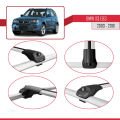 BMW X3 (E83) 2003-2010 Arası ile Uyumlu ACE-1 Ara Atkı Tavan Barı Gri 3 Adet