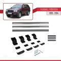 Vauxhall Frontera 2 1999-2004 Arası ile Uyumlu BASIC Model Ara Atkı Tavan Barı Gri 2 Adet