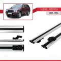 Vauxhall Frontera 2 1999-2004 Arası ile Uyumlu BASIC Model Ara Atkı Tavan Barı Gri 2 Adet