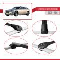 Chrysler 300C Touring 2005-2010 Arası ile Uyumlu ACE-1 Ara Atkı Tavan Barı Siyah 2 Adet