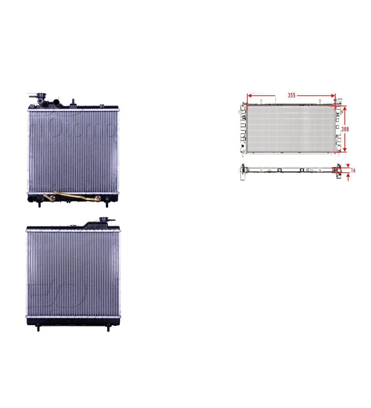 Hyundai Atos 1.0 1997 Sonrası Su Radyatörü