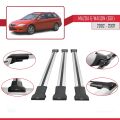 Mazda 6 I (GG1) 2002-2007 Arası ile Uyumlu FLY Model Ara Atkı Tavan Barı Gri 3 Adet