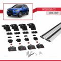 Mitsubishi ASX (GA) 2010-2022 Arası ile Uyumlu ACE-2 Ara Atkı Tavan Barı Gri 2 Adet