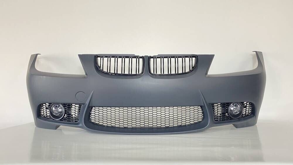 Bmw 3 Serisi E90 2009-2011 İçin Uyumlu Yedek Parça LCI M3 Görünüm Ön Tampon + Panjur (Sis Lambaları Dahil)