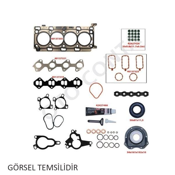 Master III Trafic II M9T 2.3 DCI M9R 2.0 DCI Termostat Contası Kauçuk