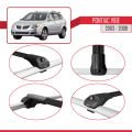 Pontiac Vibe 2003-2008 Arası ile Uyumlu ACE-1 Ara Atkı Tavan Barı Siyah 2 Adet