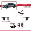 Citroen C5 X (E43) 2021 ve Sonrası ile Uyumlu ACE-4 Ara Atkı Tavan Barı Siyah 2 Adet