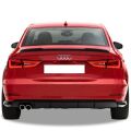 Audi A3 Sedan Uyumlu Yedek Parça Yarasa Kanat Spoiler Boyasız