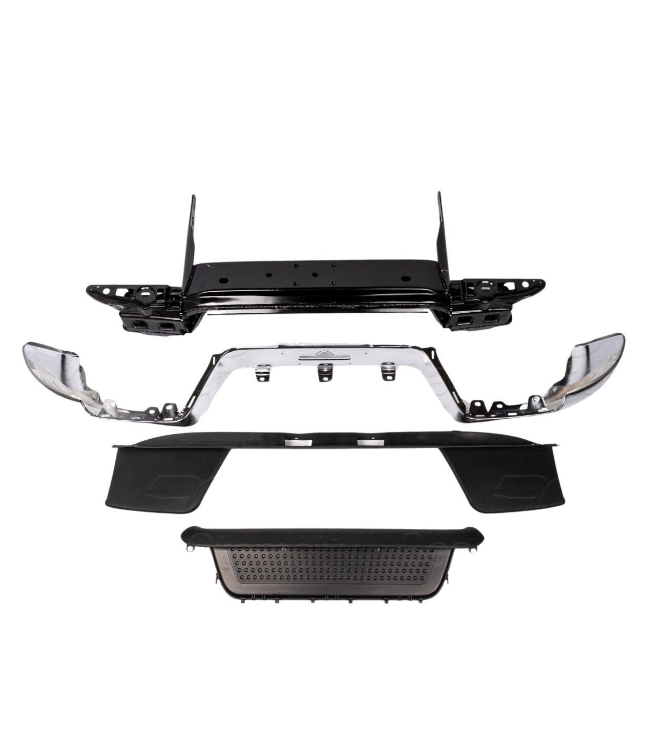 Volkswagen Amarok 2010 2020 Tampon Seti Sensörsüz Nikelajlı T Demiri Basamaklı