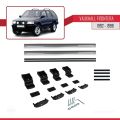 Vauxhall Frontera 1992-1998 Arası ile Uyumlu BASIC Model Ara Atkı Tavan Barı Gri 2 Adet