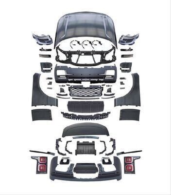 Range Rover Vogue 2002-2011 İçin 2018+Uyumlu Yedek Parça Facelift Body Kit
