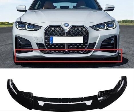 Bmw 4 Serisi G26 Uyumlu Yedek Parça M Performance Ön Lip (4 Kapı)