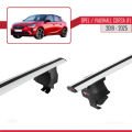 Opel/Vauxhall Corsa F 2019 ve Sonrası ile Uyumlu ACE-4 Ara Atkı Tavan Barı Gri 2 Adet