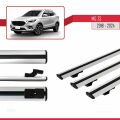 MG ZS 2018-2024 Arası ile Uyumlu BASIC Model Ara Atkı Tavan Barı Gri 3 Adet