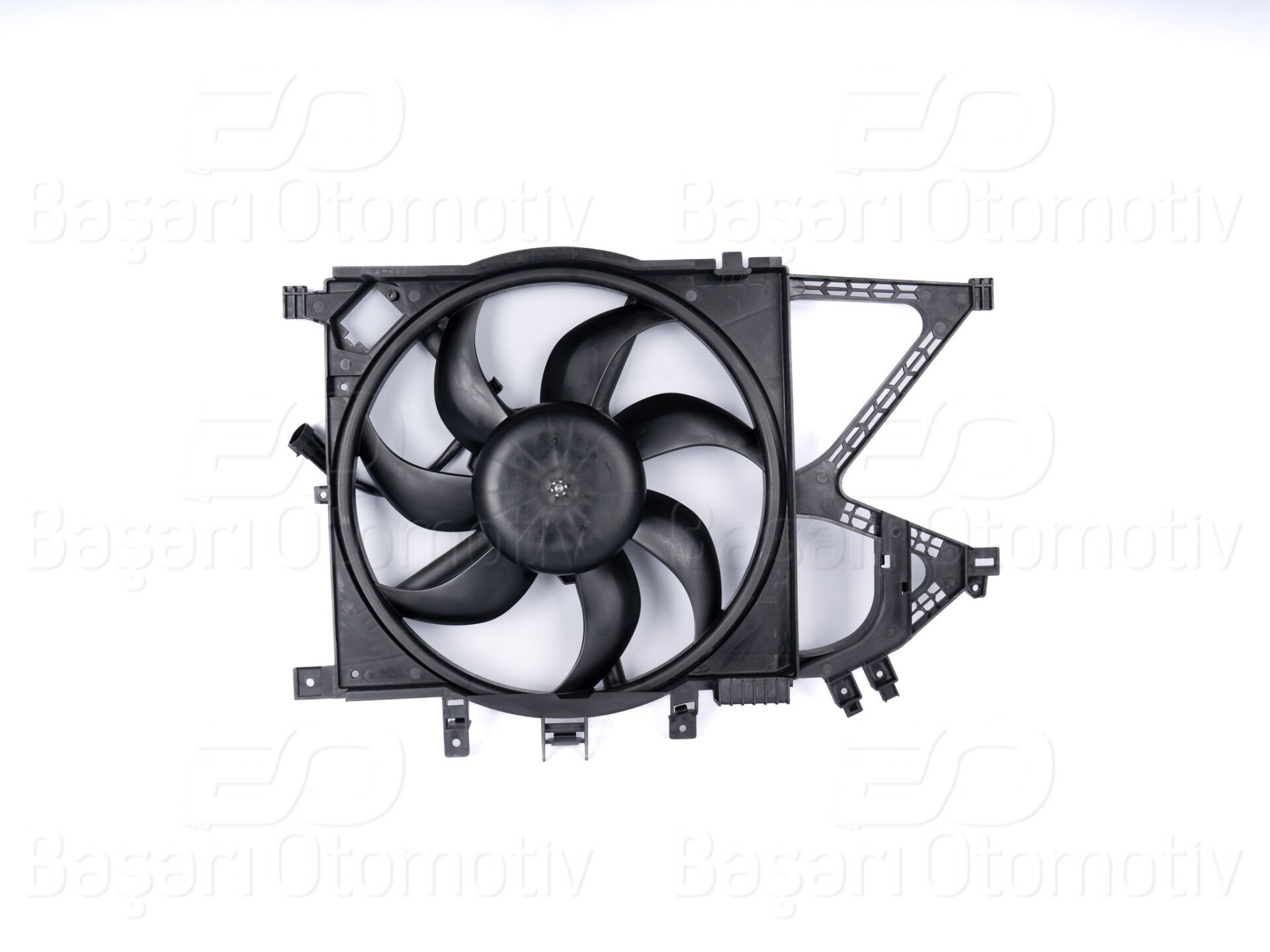 Opel Combo C 2001 Sonrası Fan Motoru Davlumbazlı (390mm-2 Fis-6 Kanat)