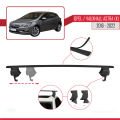 Opel/Vauxhall Astra K 2016-2022 Arası ile Uyumlu ACE-4 Ara Atkı Tavan Barı Siyah 2 Adet