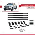 Mercedes X Class (470) 2018-2020 Arası ile Uyumlu BASIC Model Ara Atkı Tavan Barı Siyah 3 Adet