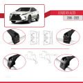 Lexus RX 4 (AL20) 2016-2022 Arası ile Uyumlu ACE-2 Ara Atkı Tavan Barı Siyah 2 Adet