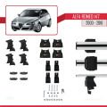 Alfa Romeo 147 (T937) 2000-2010 Arası ile Uyumlu ACE-4 Ara Atkı Tavan Barı Gri 2 Adet